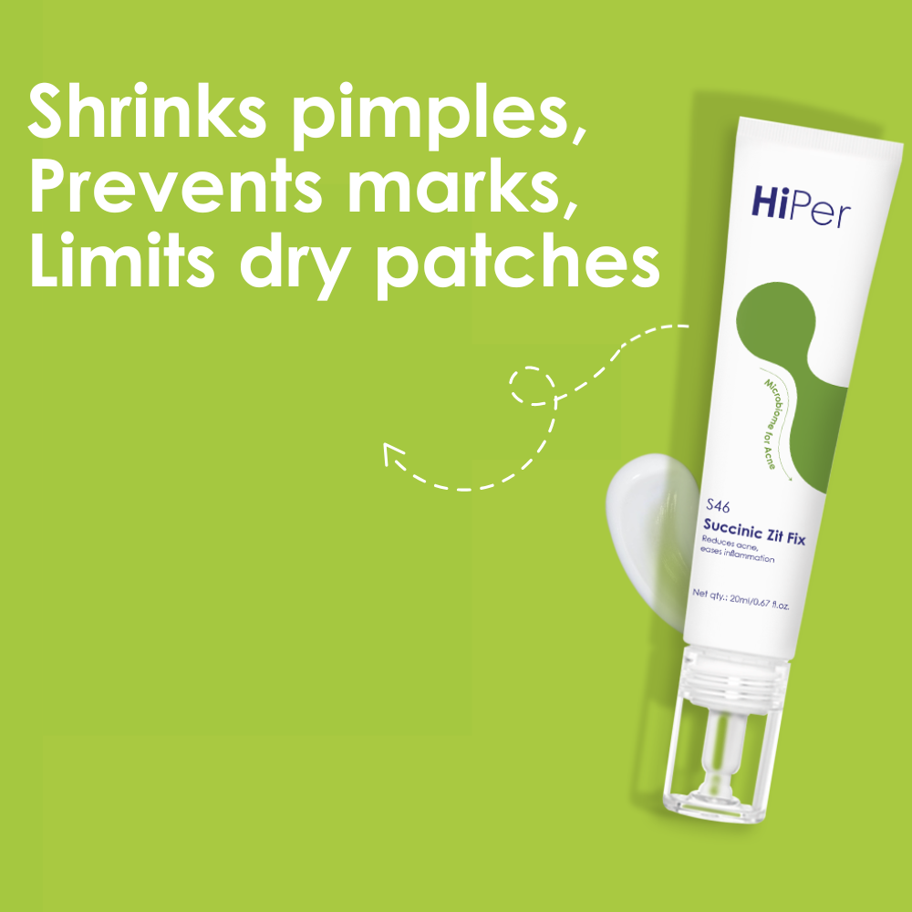 Succinic Zit Fix Acne Spot Corrector | Spot Treatment for Acne & Pimples | Shrink Active Acne