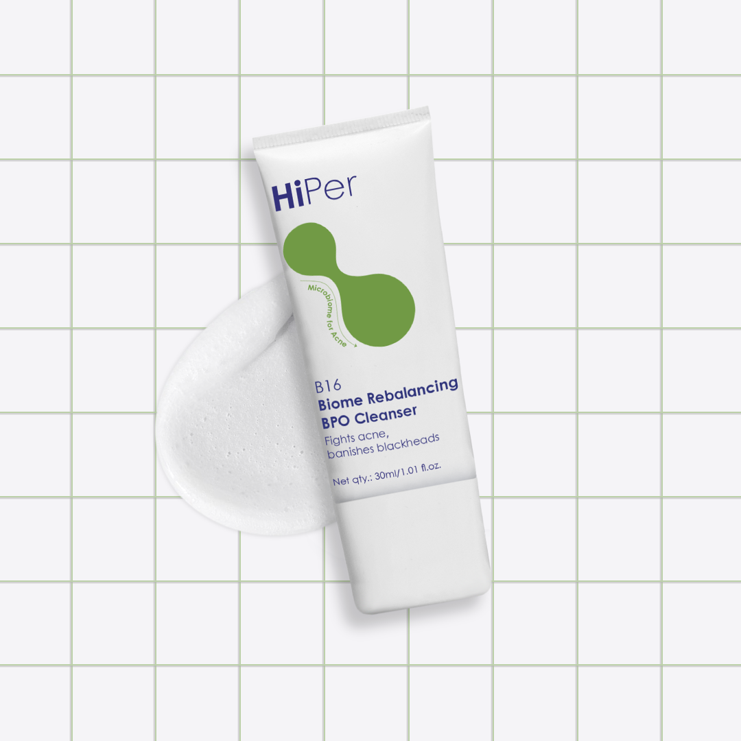 Biome Rebalancing Benzoyl Peroxide Cleanser | Face Wash for Acne Prone Skin
