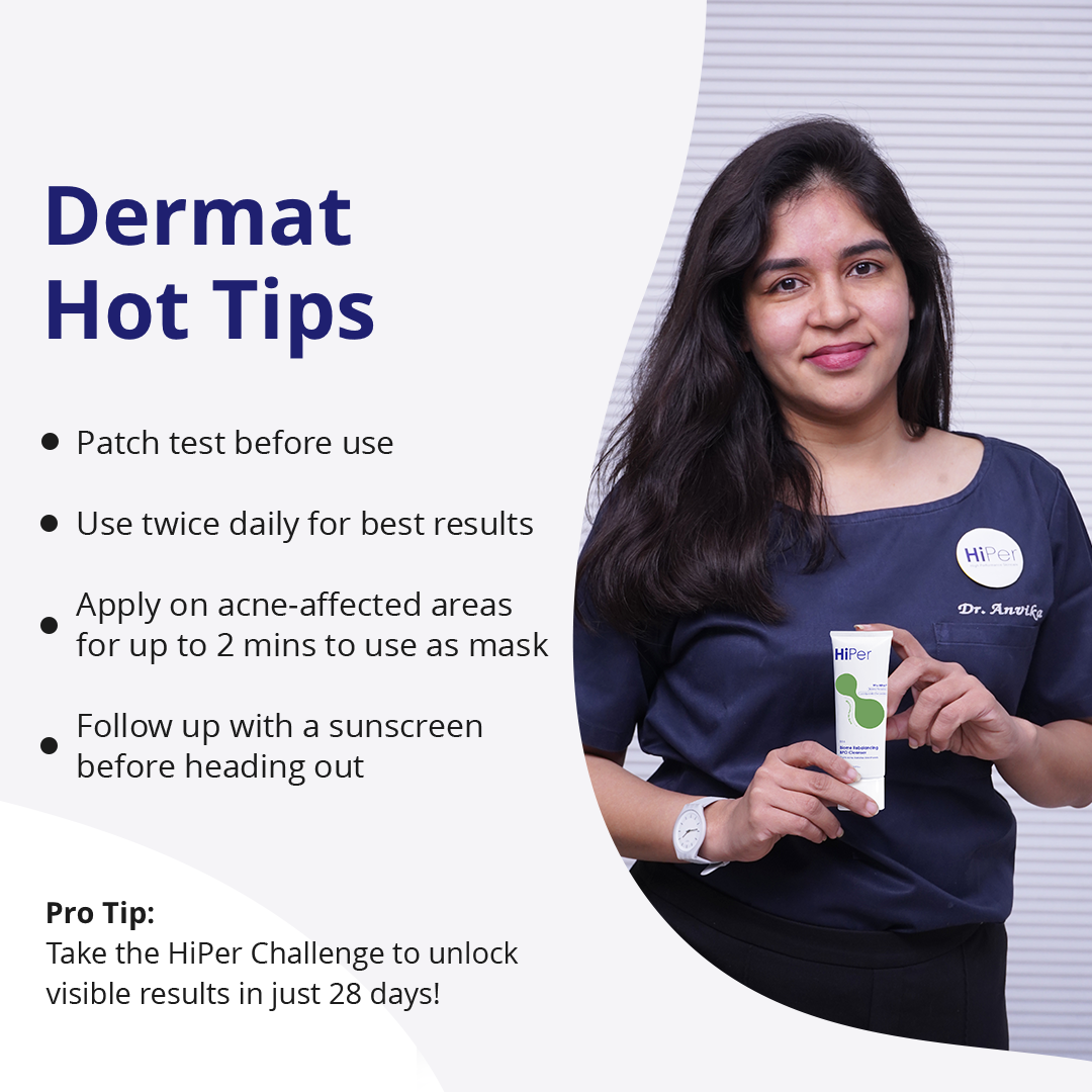 Biome Rebalancing Benzoyl Peroxide Cleanser | Face Wash for Acne Prone Skin