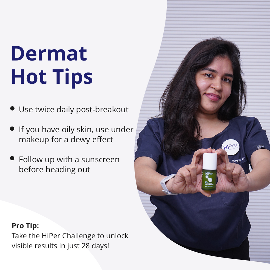 Post Breakout Zinc PCA Serum | Serum for oily skin | Serum for acne marks | Niacinamide Serum