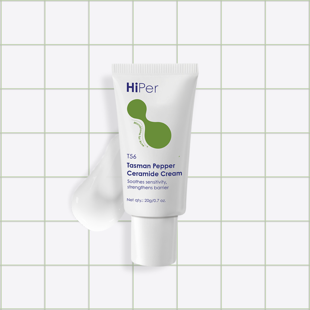 Ceramide Cream for Oily & Acne-Prone Skin | Lightweight, Oil-Free Moisturizer | Powered by Tasman Pepper