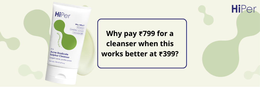 Why pay ₹799 for a cleanser when this works better at ₹399?